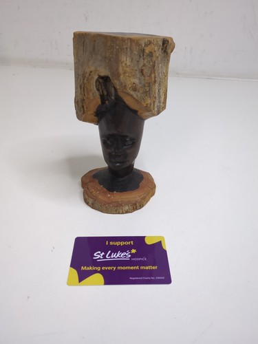 Hand carved wooden - hand, tribal