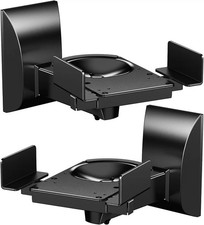 Speaker Wall Mounts, Dual Side Clamping Bookshelf Mounting Bracket for Large ...