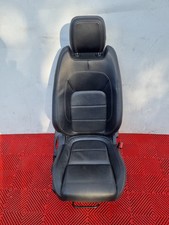 JAGUAR XE INTERIOR SEAT CHAIR DRIVER RIGHT FRONT BLACK X760 2015-19 LEATHER 