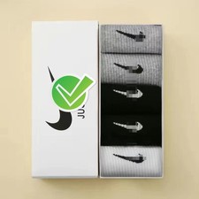 5 Pairs Pack Socks Men Women Sports Socks Cotton Casual Crew/Mid-Tube Socks UK