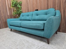 Designer Label Retro Modern Laurel Large sofa in Blythe Rockpool RRP-£1449