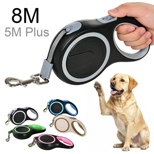 Retractable dog lead - 5m/8m,
