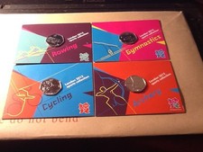 royal mint carded olympic 50p