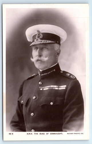 Postcard hrh duke connaught - hrh,
