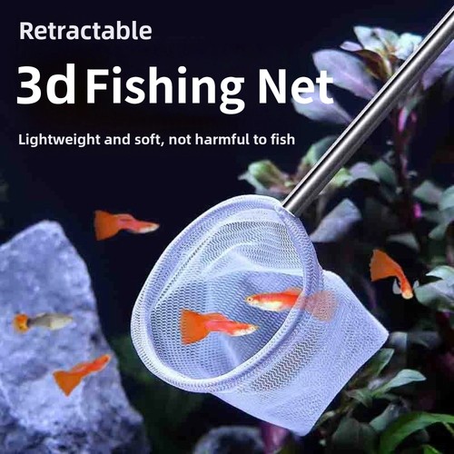 Telescopic pole fish tank - fish,