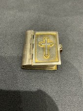Vintage miniature bible locket - vintage,