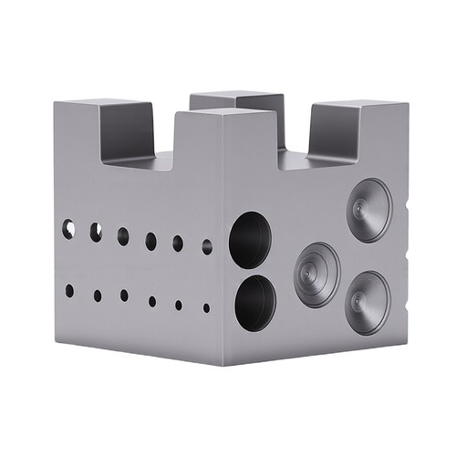Square staking block anvil - block,