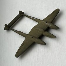 CRESCENT TOYS LOCKHEED P-38 LIGHTNING WWII FIGHTER 1:150 SCALE VINTAGE 1940s