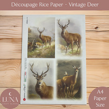 A4 Rice paper for decoupage
