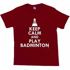 Keep Calm & Play Badminton -