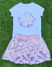 Girls H&M Glitter White