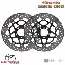 Pair Front Brake Discs Brembo