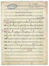BENJAMIN BRITTEN Signed Music