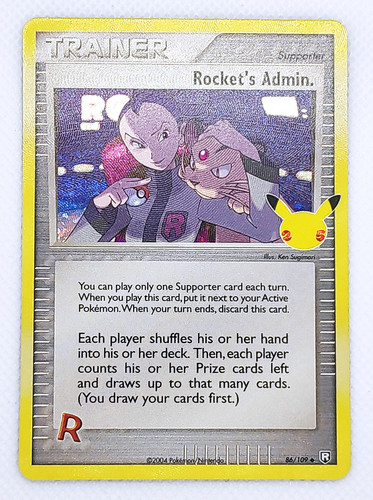 Pokemon 109 rocket - 86/109, admin