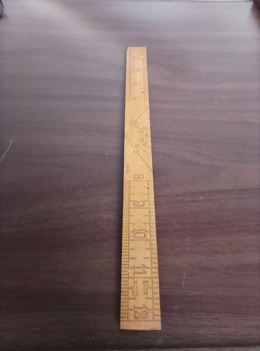 Antique boxwood 30cm architect - antique,