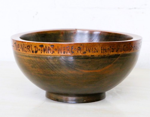 Antique wooden bowl - antique,