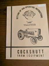 "540" Cockshutt Tractor