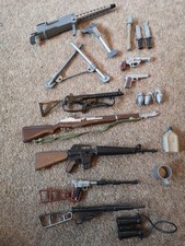 Vintage 1960s/70s Action Man weapons bundle and other accessories
