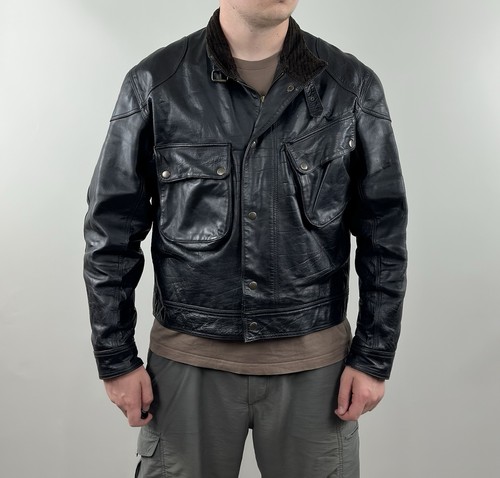One leather jacket - d-1,