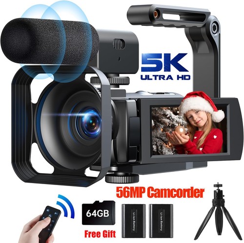 Video camera camcorder - 5k,