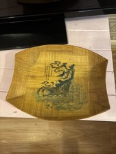 Bamboo Dishes Vintage Decor