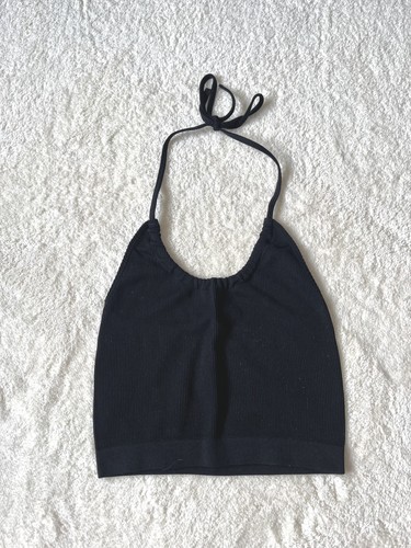 Primark black ribbed - black,