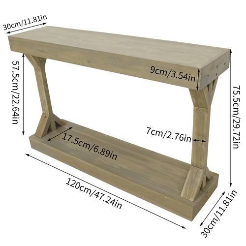 Versatile console table solid - versatile,