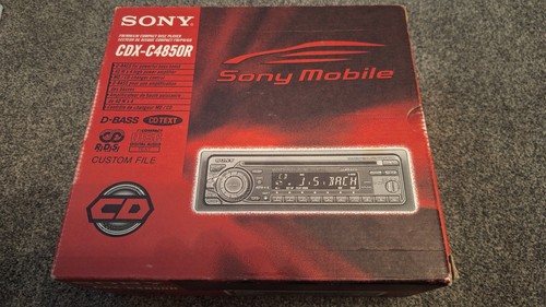 Sony car stereo cdx - car,