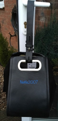 Bnwt zara black genuine - zara,