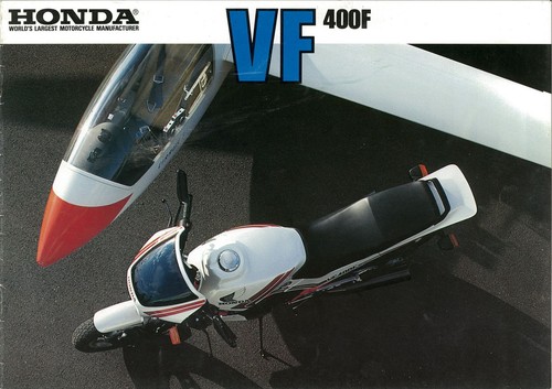 Honda brochure vf400 vf400f - brochure,