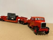 Corgi Heavy Haulage 17603 Scammell Constructor Girder Trailer Load Siddle Cook