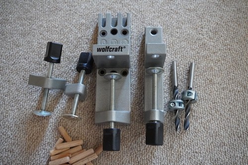 Wolfcraft universal dowel jig - dowel,