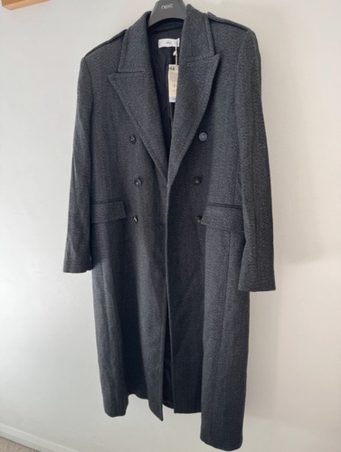 Mango women dark grey - mango, long