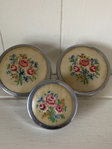 Vintage glass jars with