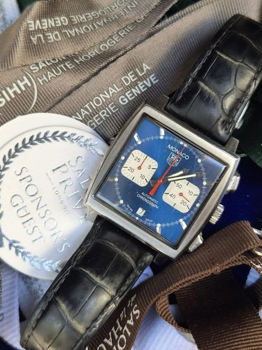 Tag heuer monaco blue - blue, men's