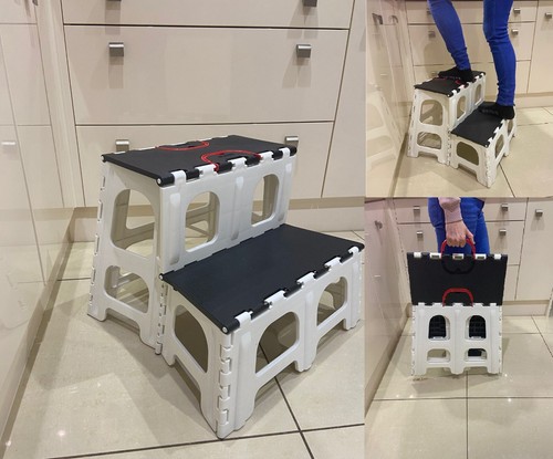 Two step stool non - non-slip, feet
