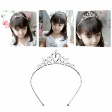 Kids Girl Child Wedding Prom Crystal Rhinestones Tiara Princess Crown Headbanduk