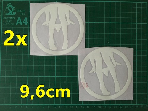 Panty dropper vinyl car - 2x,