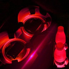 2Pcs Solar Red LED Light