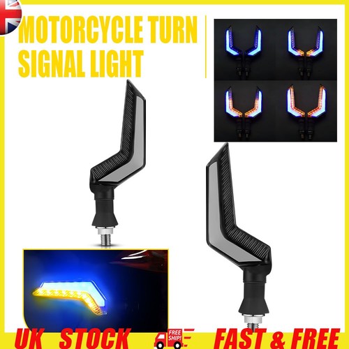 2pcs universal led amber blue - 2pcs,