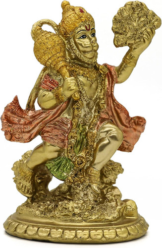 Hindu god flying hanuman - hindu,