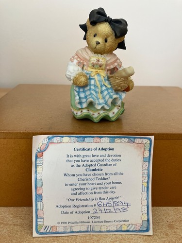 Cherished teddies claudette - teddies,,