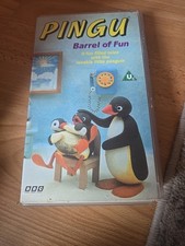 Pingu Barrel of Fun VHS Video