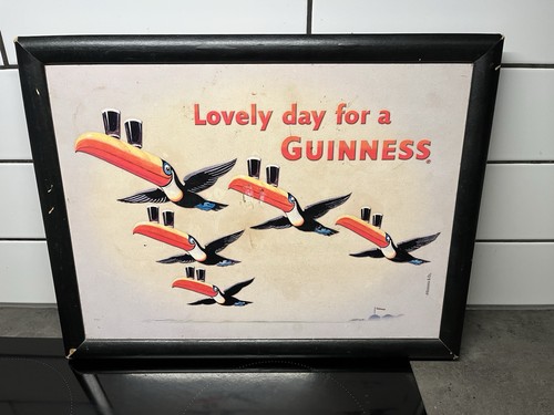 Vintage guinness framed print - vintage,