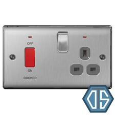 BG Nexus NBS70G Brushed Steel