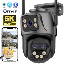 9MP 5K Wifi Security Camera