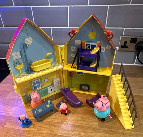 Peppa pig house playset - peppa,
