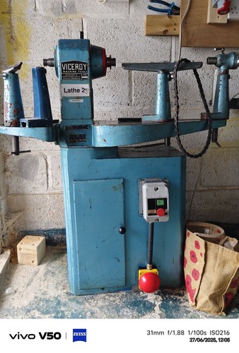 Viceroy woodworking lathe - woodworking,