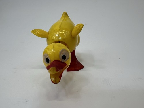 1950 hard plastic - hard, yellow