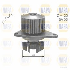 NAPA Water Pump for Peugeot